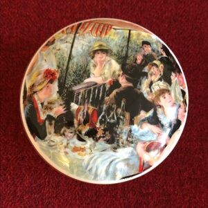 Renoir English Bone China “Luncheon of The Boating Party” decorative box